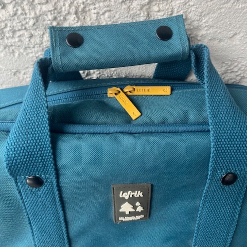 Lefrik Teal Daily Backpack – Eco-Friendly - Unisex - EUC - Picture 2 of 16